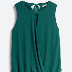 41 HAWTHORN Clearwater Women's Blouse Green